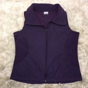 Columbia Women's Purple Vest, Size XL
